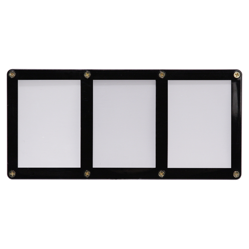 Ultra PRO: Screwdown Holder - Black Frame (3-Card) - for just $0! 