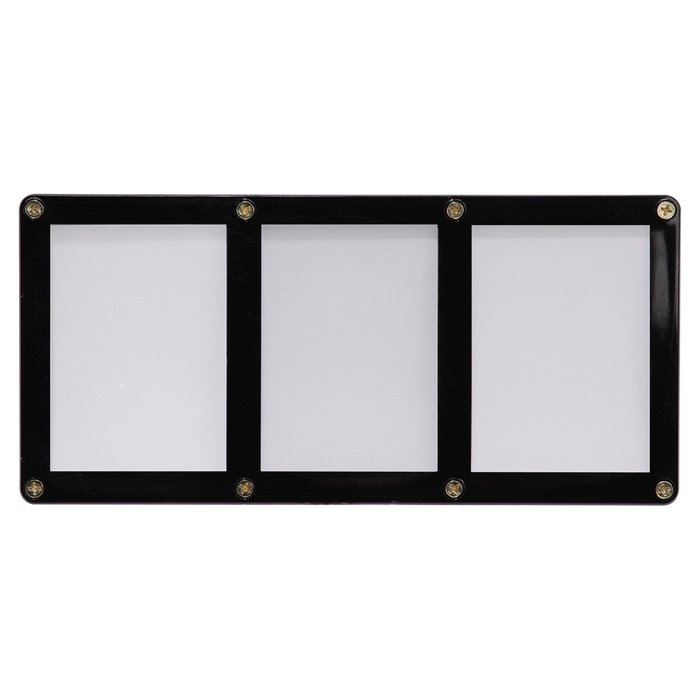 Ultra PRO: Screwdown Holder - Black Frame (3-Card) - for just $0! 