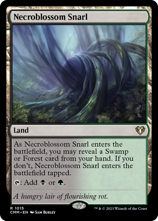 Necroblossom Snarl (CMM-1015) - Commander Masters - for just $0.18! 