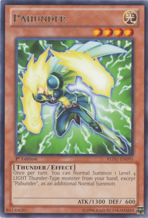 Pahunder [REDU-EN095] Rare - for just $0.15! 
