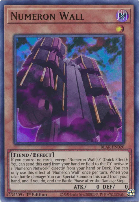 Numeron Wall [BLAR-EN020] Ultra Rare - for just $0.10! 
