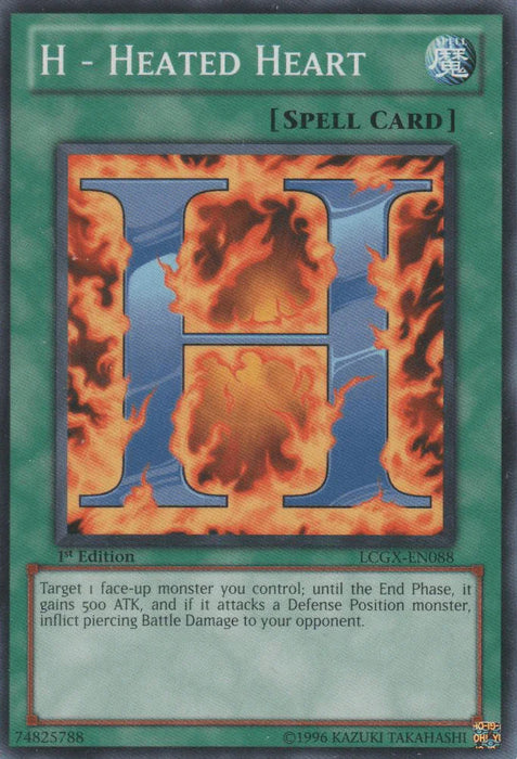 H - Heated Heart [LCGX-EN088] Common - for just $0.10! 