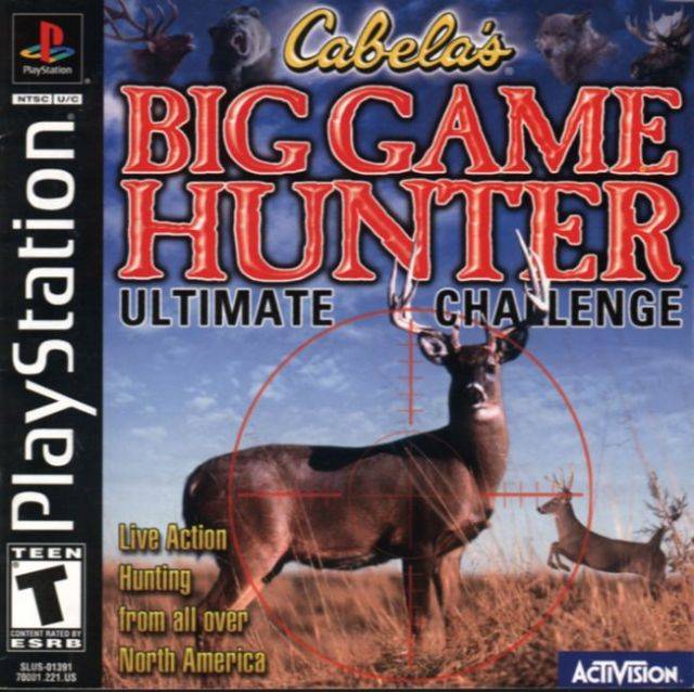 Cabela's Big Game Hunter: Ultimate Challenge (Playstation) - Just $0! Shop now at Retro Gaming of Denver