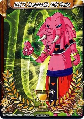 DBSCG Championship 2019 Warrior (Merit Card) - Universe 10 "Rumush" (10) [Tournament Promotion Cards] - for just $0.40! 