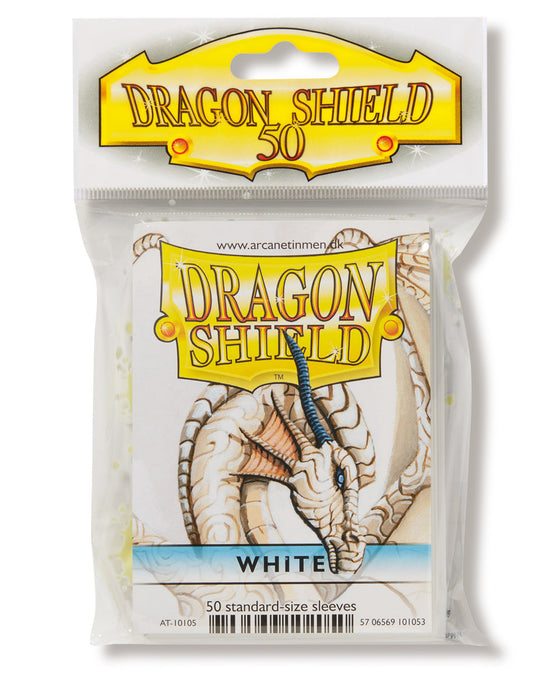 Dragon Shield: Standard 50ct Sleeves - White (Classic) - Just $0! Shop now at Retro Gaming of Denver