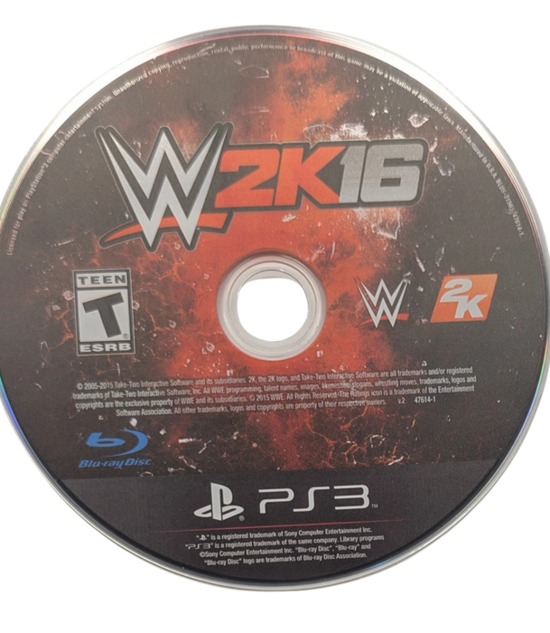 WWE 2K16 – PlayStation 3 (PS3) - for just $0! 