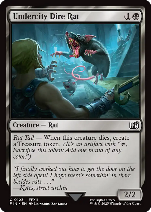 Undercity Dire Rat (FIN-123) - FINAL FANTASY - for just $0.04! 