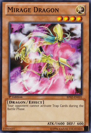 Mirage Dragon [BP02-EN031] Mosaic Rare - for just $1.55! 