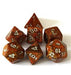 Glitter Polyhedral Gold/Silver 7-Die Set - Just $10! Shop now at Retro Gaming of Denver