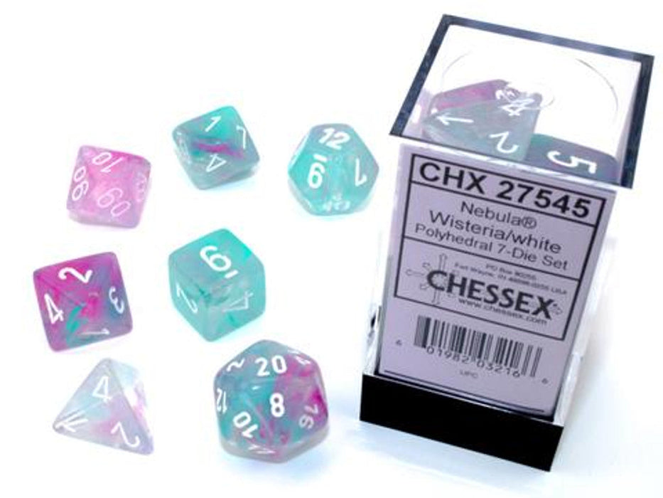 Chessex: Polyhedral Nebula Dice sets - for just $11.98! 