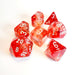 Nebula Polyhedral Luminary Red/Silver 7-Die Set - Just $11.99! Shop now at Retro Gaming of Denver