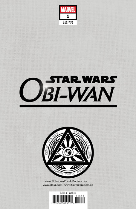 [Signed by David Nakayama] STAR WARS: OBI-WAN KENOBI 1 UNKNOWN COMICS DAVID NAKAYAMA EXCLUSIVE VAR - for just $25! 