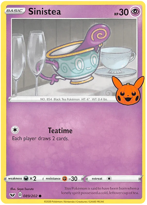 Sinistea (089/202) [Trick or Trade 2023] - for just $0.10! 