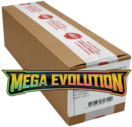 Mega Evolution - Enhanced Booster Case - for just $2000! 