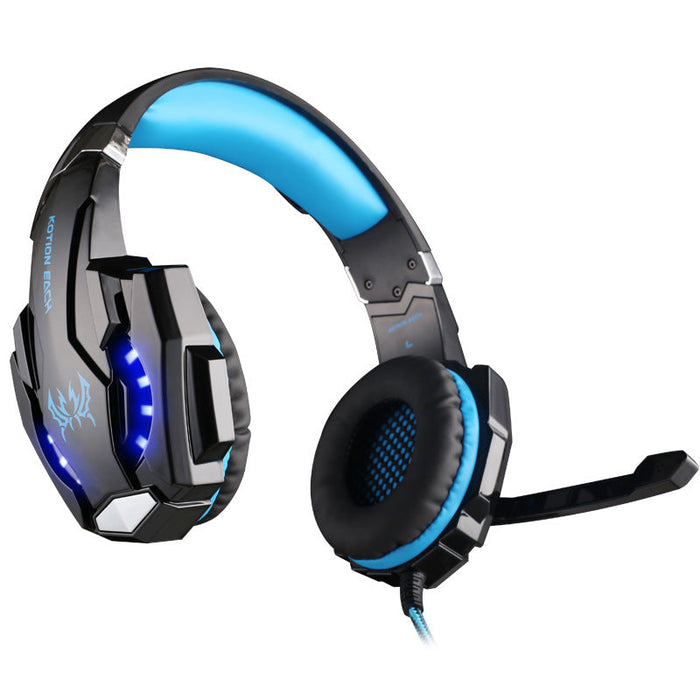 G9000 Headphones Gaming Headset with Microphone 3.5+USB Single Hole Headset for PS4 - for just $85.80! 