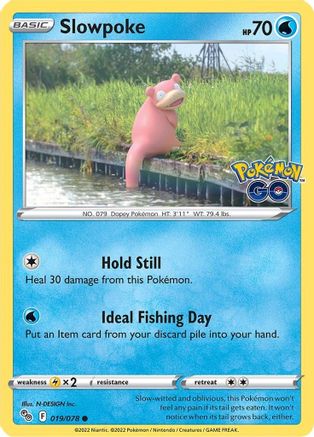 Slowpoke 019/078 - Pokemon GO - for just $0.05! 
