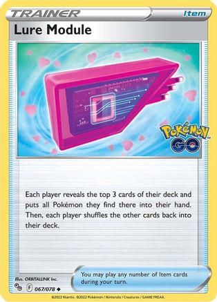 Lure Module 067/078 - Pokemon GO - for just $0.08! 