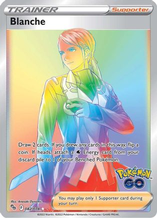 Blanche (Secret) 082/078 - Pokemon GO Holofoil - for just $5.30! 
