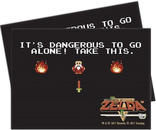 Ultra PRO: Standard 65ct Sleeves - The Legend of Zelda (It's Dangerous) - for just $0! 