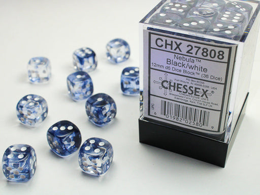 Chessex: D6  Nebula™ Dice sets - 12mm - for just $14.99! 