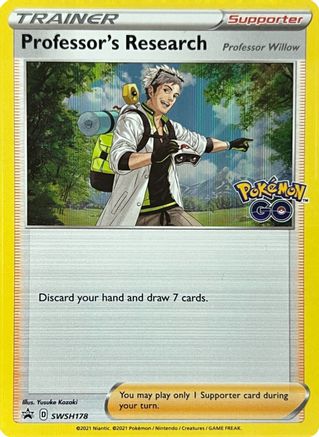 Professor's Research SWSH178/307 - SWSH Sword & Shield Promo Cards Holofoil - for just $0.10! 
