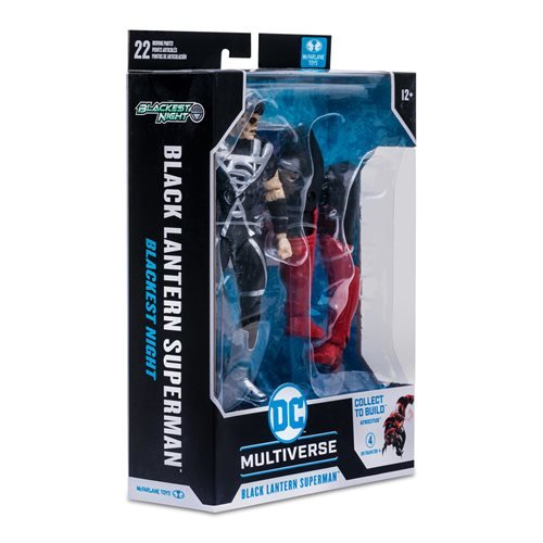 McFarlane Toys DC Build-A Wave 8 Blackest Night Black Lantern Superman 7-Inch Scale Action Figure - Premium Action & Toy Figures - Just $24.99! Shop now at Retro Gaming of Denver