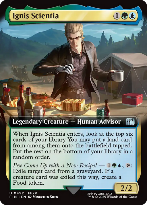 Ignis Scientia (FIN-492) - FINAL FANTASY: (Extended Art) Foil - for just $2.22! 