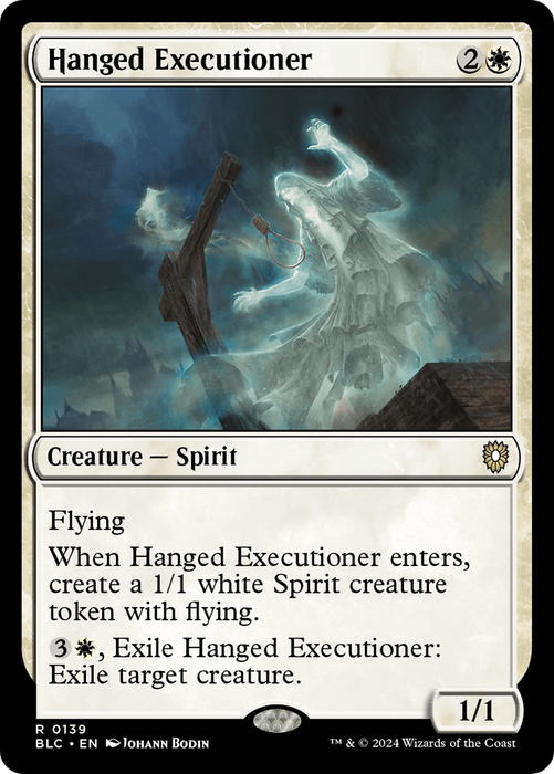 Hanged Executioner (BLC-139) - Bloomburrow Commander - for just $0.06! 