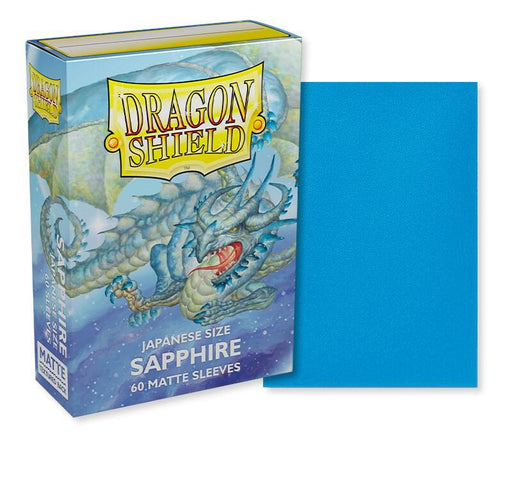 Dragon Shield: Japanese Size 60ct Sleeves - Sapphire (Matte) - for just $6.99! 