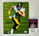 Pat Freiermuth Signed Autographed NFL Pittsburgh Steelers TE 8x10 Photo With JSA COA - for just $50! 