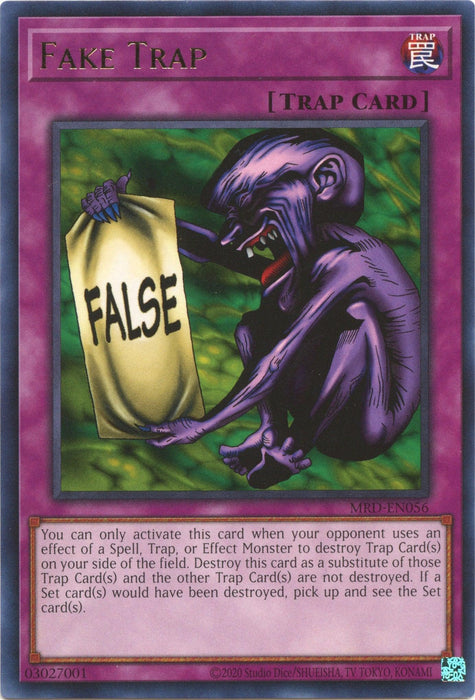 Fake Trap (25th Anniversary) [MRD-EN056] Rare - for just $0.15! 