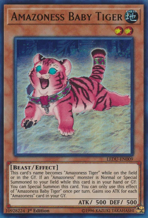 Amazoness Baby Tiger [LEDU-EN009] Ultra Rare - for just $1.35! 