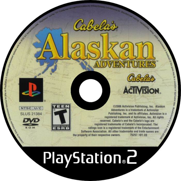 Cabela's Alaskan Adventures – PlayStation 2 (PS2) - for just $4.99! 
