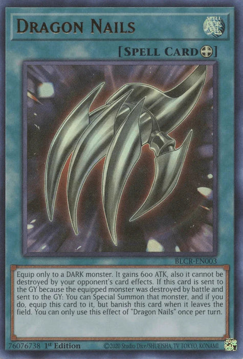 Dragon Nails [BLCR-EN003] Ultra Rare - for just $0.15! 