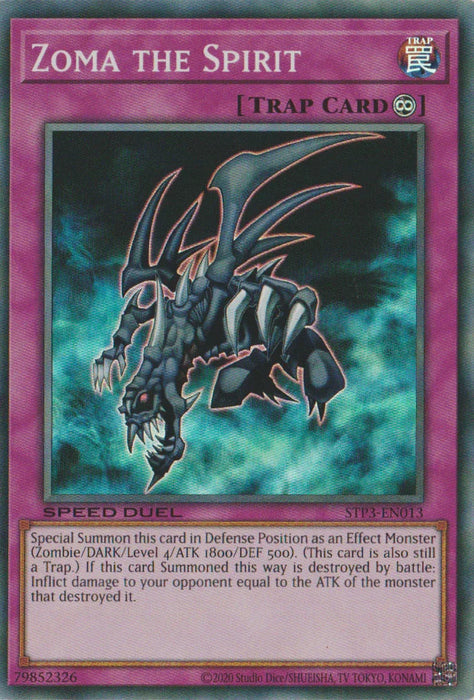 Zoma the Spirit [STP3-EN013] Super Rare - for just $0.65! 