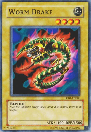 Worm Drake [DB1-EN208] Common - for just $0.15! 