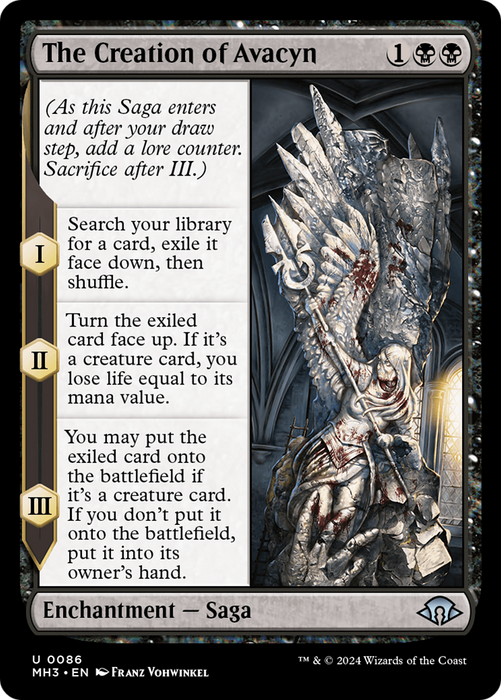 The Creation of Avacyn (MH3-086) - Modern Horizons 3 - for just $0.08! 