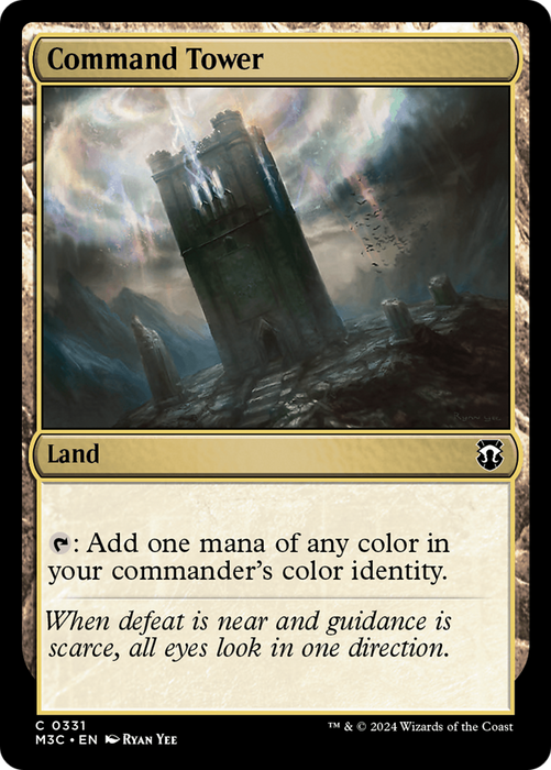 Command Tower (M3C-331) - Modern Horizons 3 Commander - for just $0.10! 
