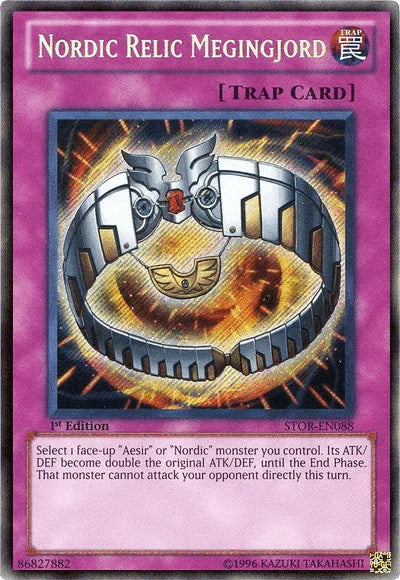 Nordic Relic Megingjord [STOR-EN088] Secret Rare - for just $0.30! 