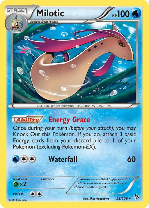 Milotic (23/106) (Theme Deck Exclusive) [XY: Flashfire] - for just $0.35! 