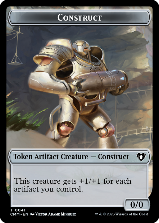 Thopter // Construct (41) Double-Sided Token [Commander Masters Tokens] - Just $0.45! Shop now at Retro Gaming of Denver