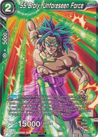 SS Broly, Unforeseen Force (Top 16 Winner) (P-125) [Tournament Promotion Cards] - for just $67.60! 