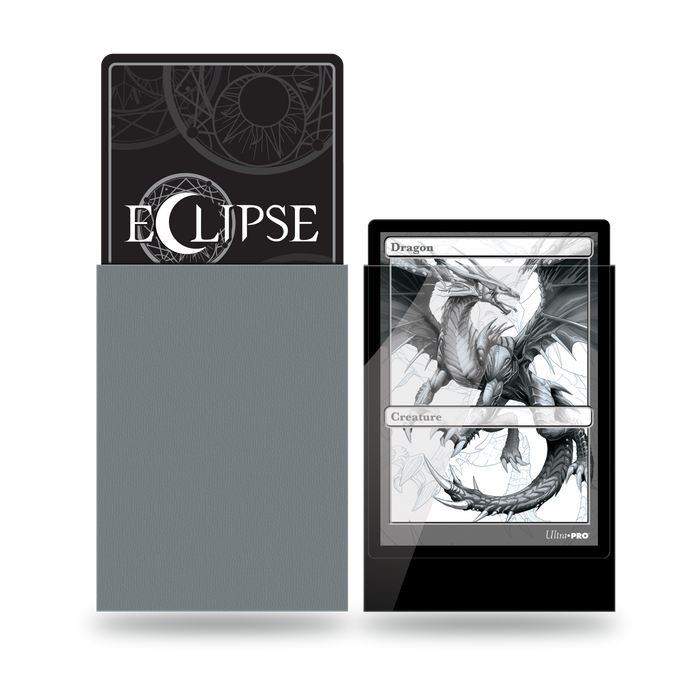 Ultra PRO: Standard 100ct Sleeves - Eclipse Gloss (Smoke Grey) - Just $0! Shop now at Retro Gaming of Denver