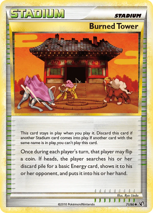 Burned Tower (71/90) [HeartGold & SoulSilver: Undaunted] - for just $0.70! 