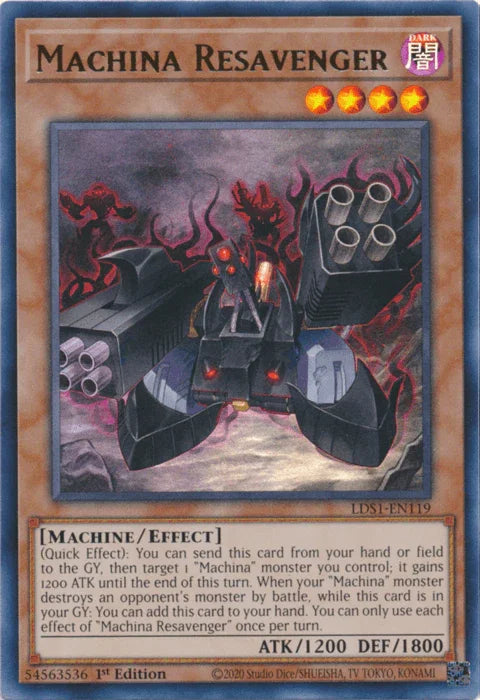 Machina Resavenger [LDS1-EN119] Ultra Rare - for just $0.10! 
