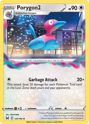 Porygon2 141/196 - SWSH11 Lost Origin - for just $0.05! 