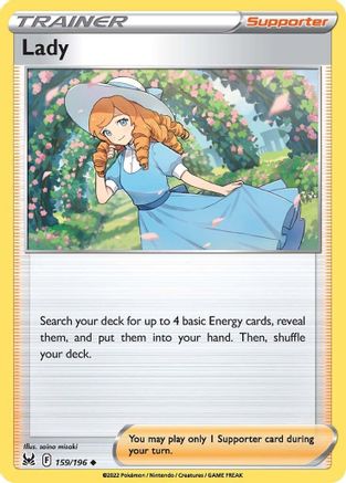 Lady 159/196 - SWSH11 Lost Origin - for just $0.10! 