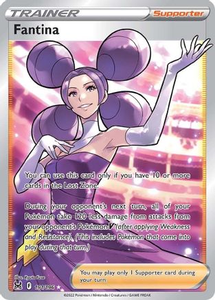 Fantina (Full Art) 191/196 - SWSH11 Lost Origin Holofoil - for just $1.24! 