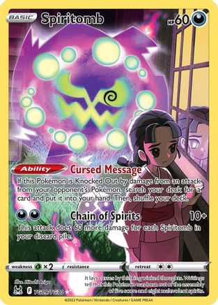Spiritomb TG09/TG30 - SWSH11 Lost Origin Trainer Gallery Holofoil - for just $1.09! 