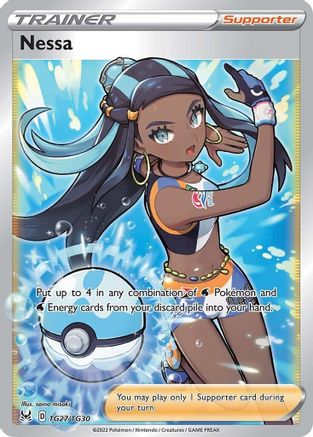 Nessa TG27/TG30 - SWSH11 Lost Origin Trainer Gallery Holofoil - for just $3.84! 